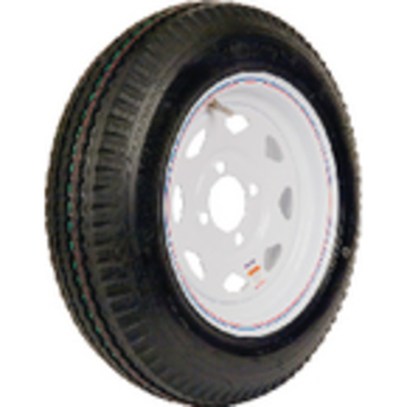 LOADSTAR TIRES Loadstar Bias Tire & Wheel (Rim) Assembly 480-12 4 Hole 4 Ply 30540